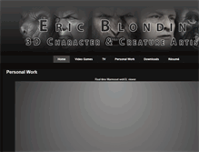 Tablet Screenshot of ericblondin.com